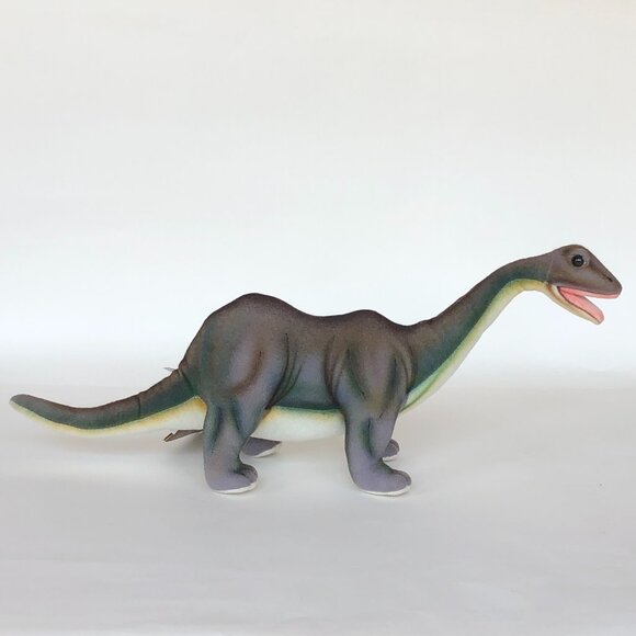 New w/ Tag Hansa Plush Brontosaurus Stuffed Animal 17.5"L (6134) - Picture 5 of 12
